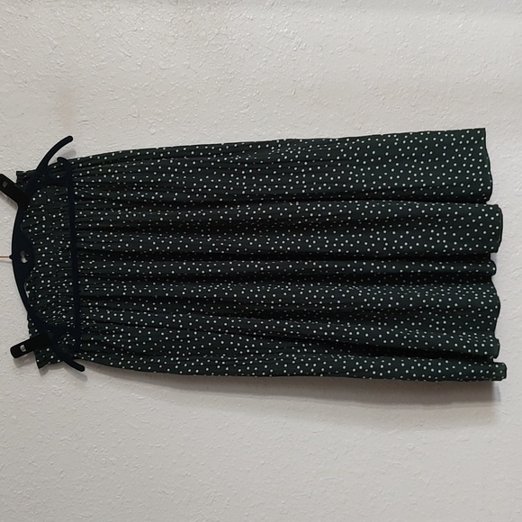 Green polka dot skirt - Picture 1 of 12